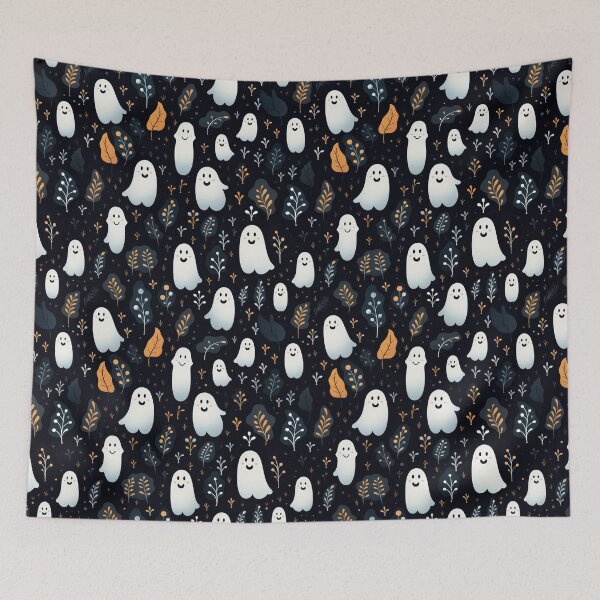 Item preview, Ethereal Echoes: Boo-tiful Ghosts Pattern designed and sold by KaleidoKiosk.
