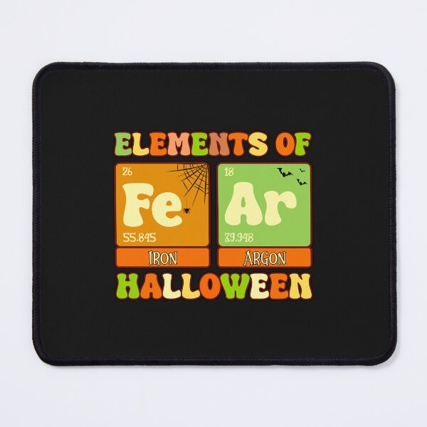 Item preview, Elements of Halloween Fear Funny and Cute Periodic Table Humor designed and sold by JoyOfHopeStore.
