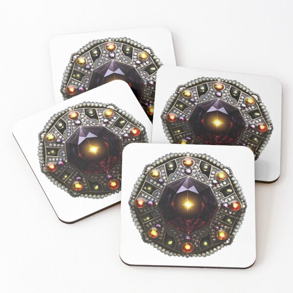 Item preview, A shield made of gems designed and sold by ArtPrintPal.
