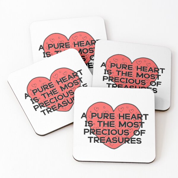 Item preview, A pure heart is the most precious of treasures designed and sold by PERFECART.