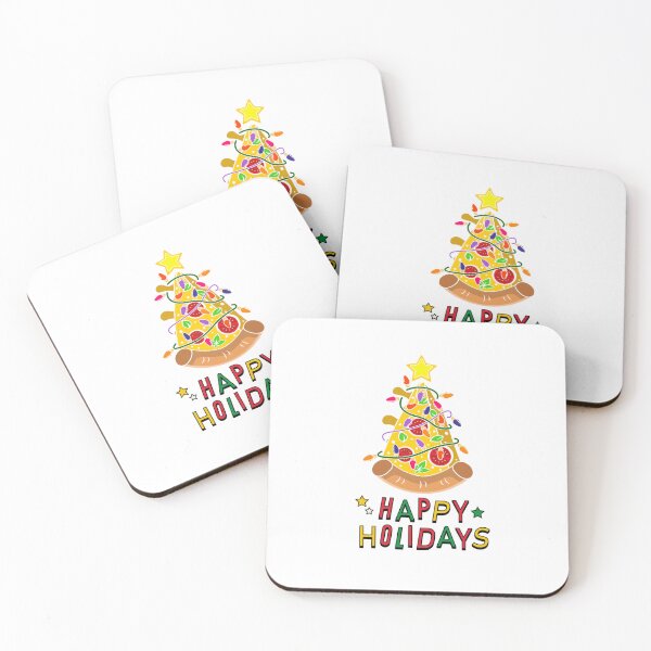 Item preview, Christmas Pizza Tree Happy Holidays  designed and sold by Cauteteesnyc.