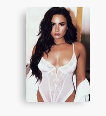 demi lovato Canvas Print