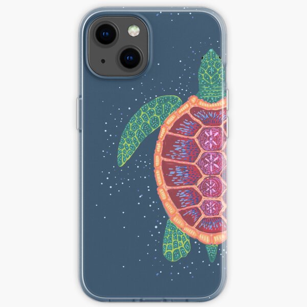 Diese Meeresschildkröte ist eine königliche Ozeankreatur :) iPhone Flexible Hülle