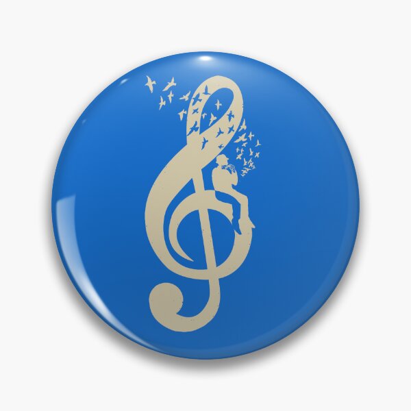 Item preview, Treble Clef -  Music Harmonica - Vintage designed and sold by barmalisiRTB.