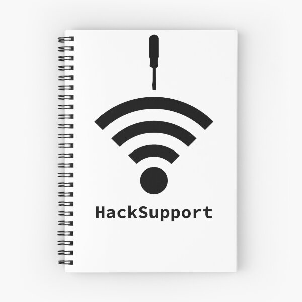 Item preview, Hack-Support: A Cybersecurity Design (Black) designed and sold by McNerdic.