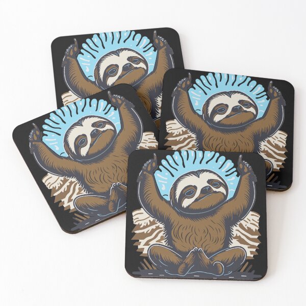 Item preview, Funny and Cute Yoga Sloth designed and sold by Getup-clothing.