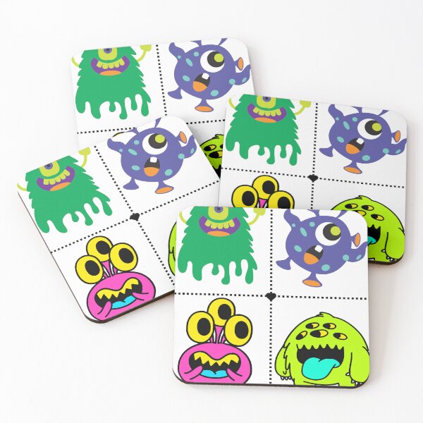 Item preview, Monsters Cartoon: Adorable Little Monsters for Everyone designed and sold by Mantasrl.