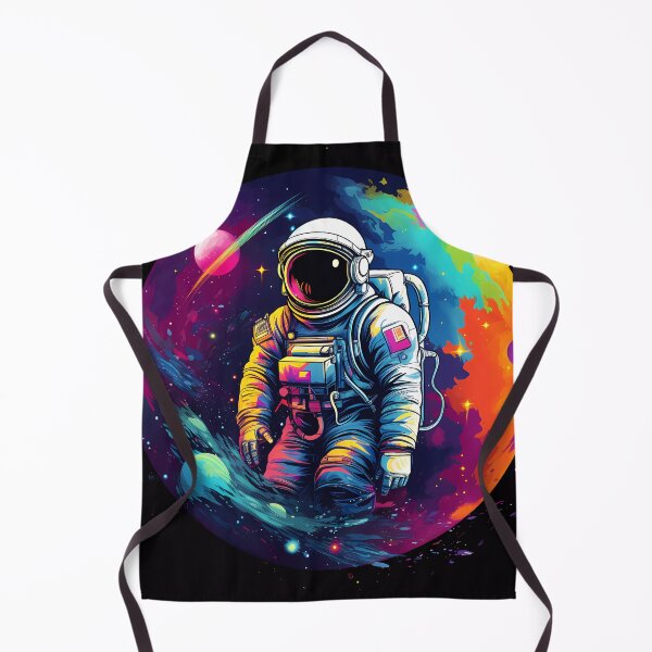 Item preview, “Galaxy in Technicolor: Astronaut on a Mission” designed and sold by Art-Vortex-fr.