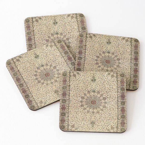 Item preview, Safavid Dynasty Millefleurs Floral Carpet designed and sold by Vicky Brago-Mitchell®.