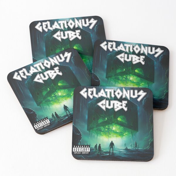 Item preview, Gelatinous Cube CD cover designed and sold by GammarayPrints.