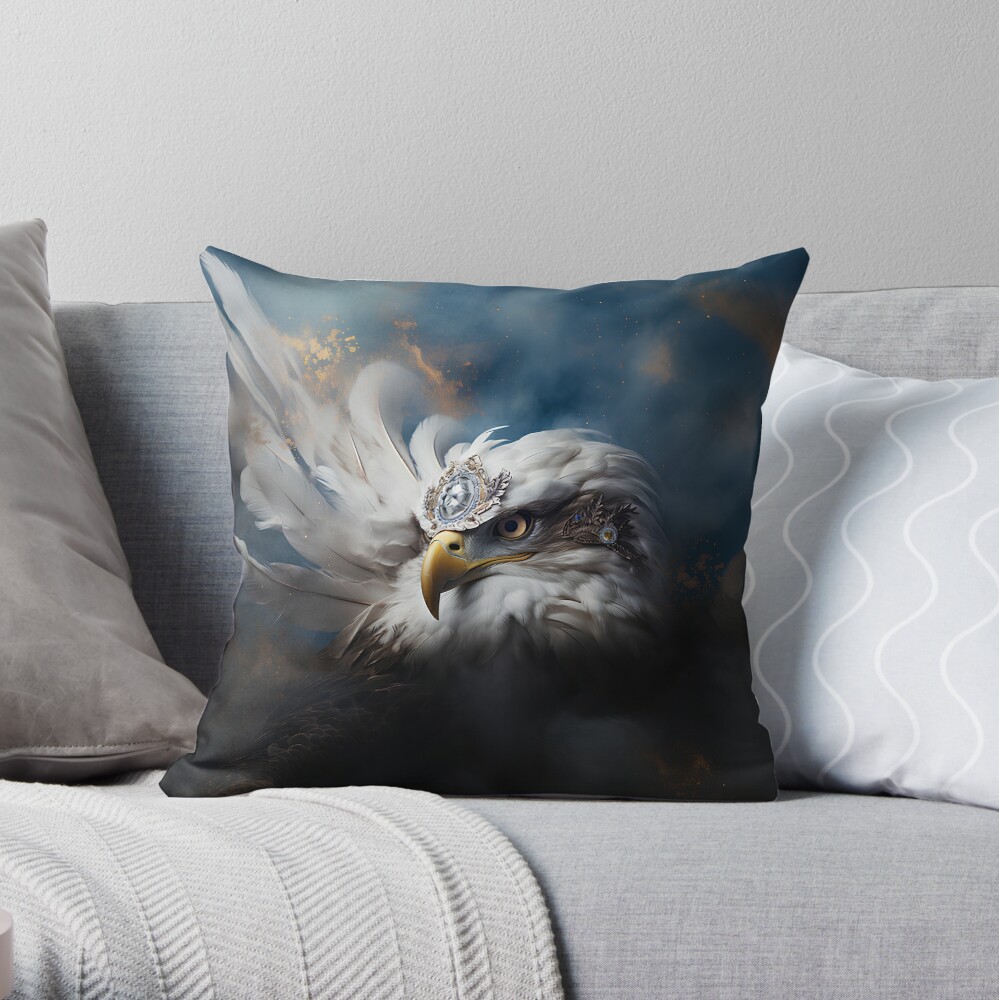 Item preview, Throw Pillow designed and sold by Dogs-x-Dragons.