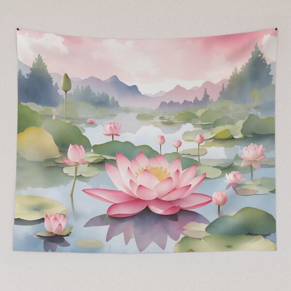 Item preview,  Pink Lotus designed and sold by Neranchara.
