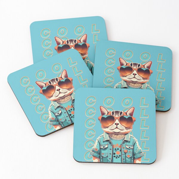 Item preview, One Cool Cat w Cool Text designed and sold by KMGraphics99.