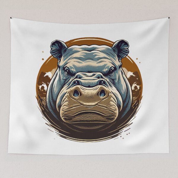 Item preview, Are hippo lovers here? designed and sold by UncleBison.