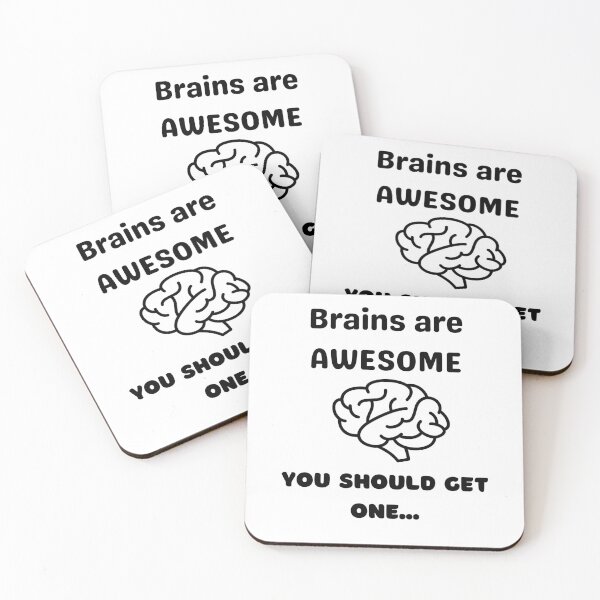 Item preview, Brains are AWESOME designed and sold by Toph Moses.