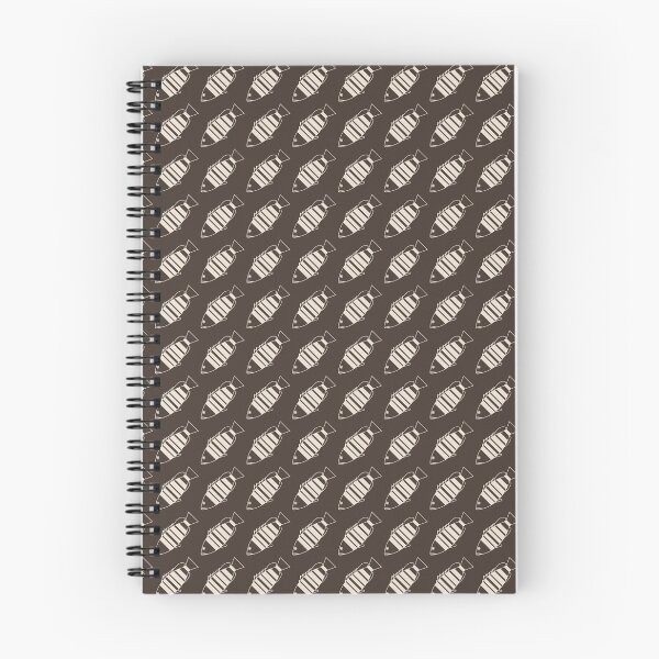 Item preview, Adorable Bar Cod Fish in Cream on Black Coffee designed and sold by fruttidimare.