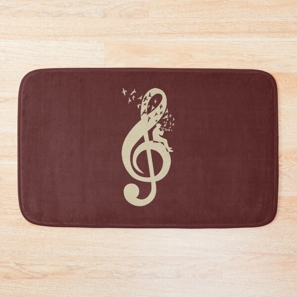 Item preview, Treble Clef - Music Bugle - Vintage designed and sold by barmalisiRTB.