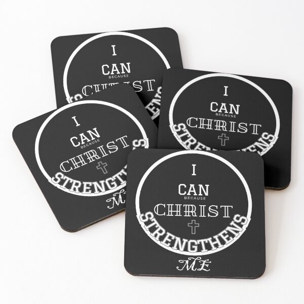 Item preview, I CAN BECAUSE CHRIST STRENGTHENS ME designed and sold by Odudave3.