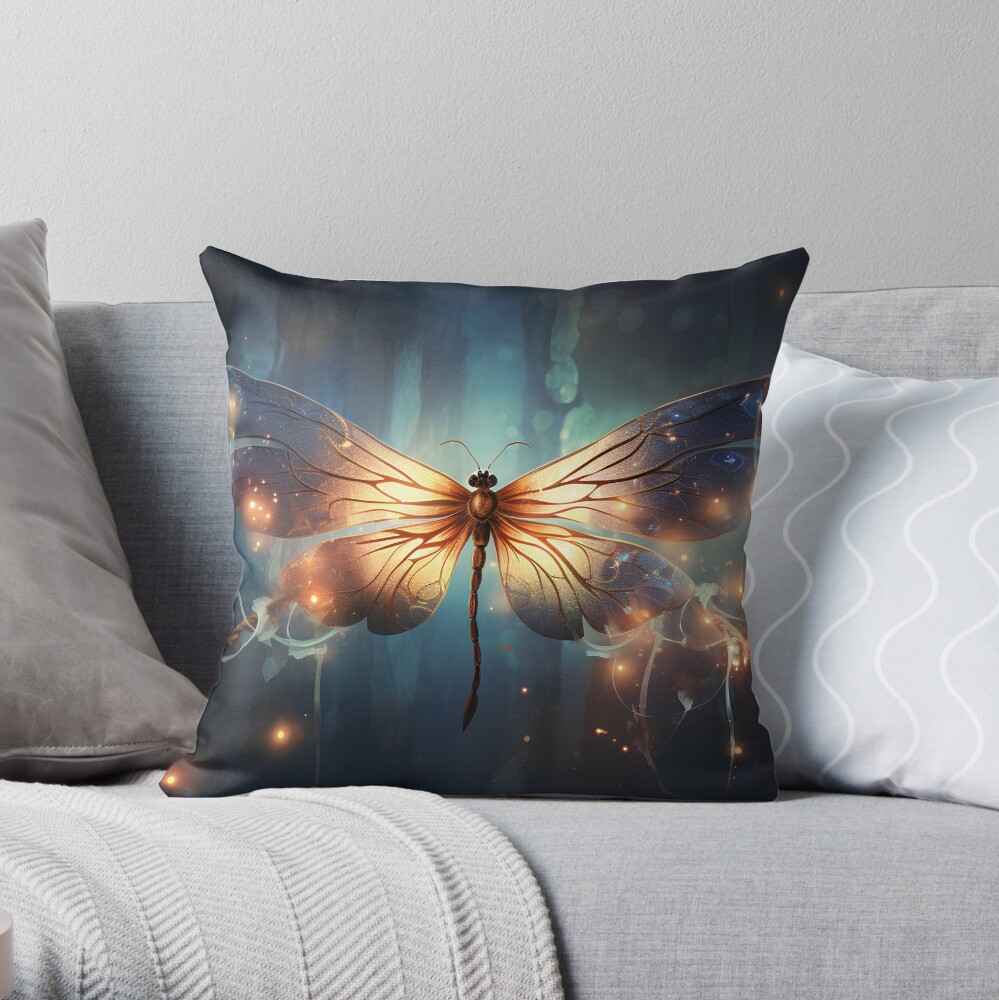 Item preview, Throw Pillow designed and sold by Dogs-x-Dragons.