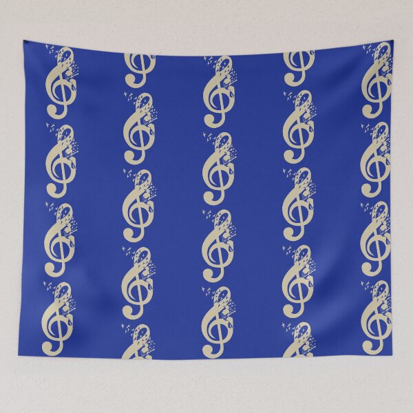 Item preview, Treble Clef - Music Bass Guitar - Vintage designed and sold by barmalisiRTB.