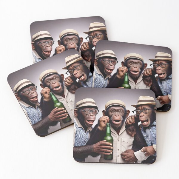 Item preview, funny monkeys cut up! designed and sold by ckwags.