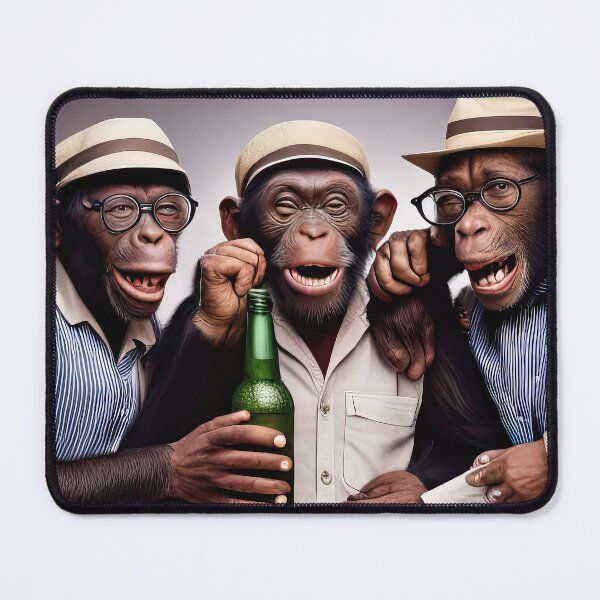 Item preview, funny monkeys cut up! designed and sold by ckwags.