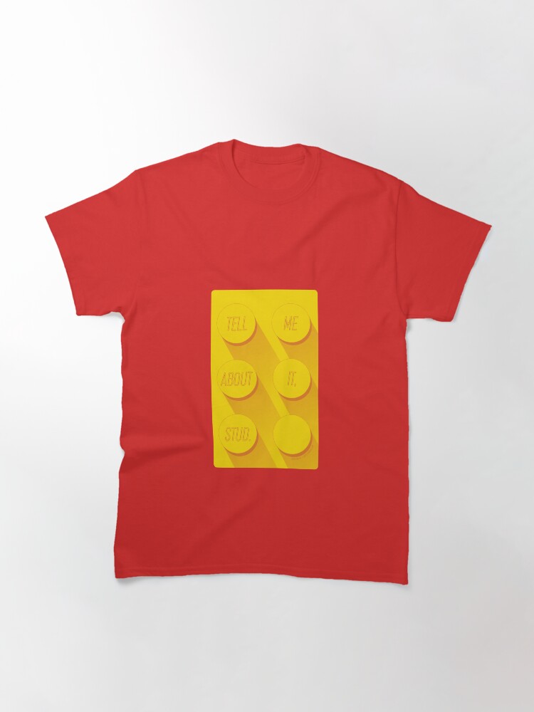 Thumbnail 3 of 7, Classic T-Shirt, Tell Me About It, Stud. designed and sold by cgsketchbook.
