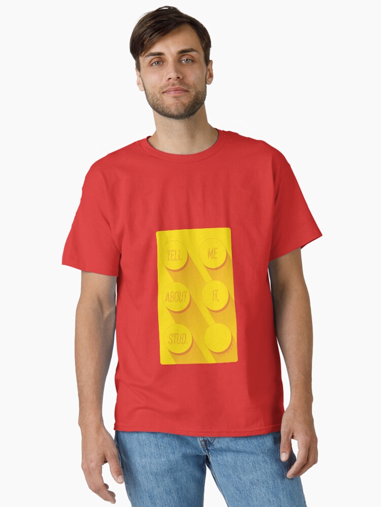 Thumbnail 1 of 7, Classic T-Shirt, Tell Me About It, Stud. designed and sold by cgsketchbook.