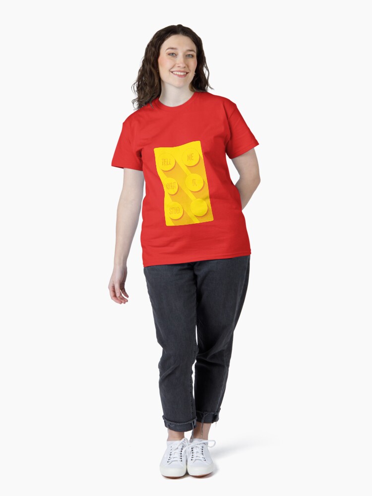 Thumbnail 4 of 7, Classic T-Shirt, Tell Me About It, Stud. designed and sold by cgsketchbook.