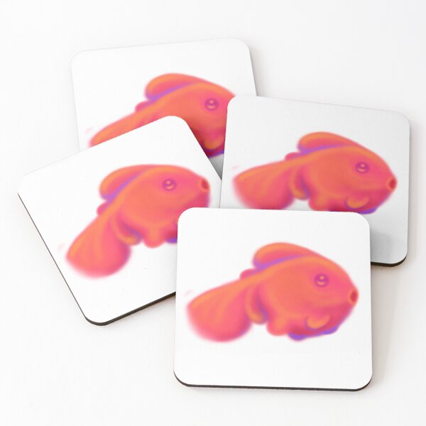 Item preview, Cubby little red fish designed and sold by HuckleberyMints.