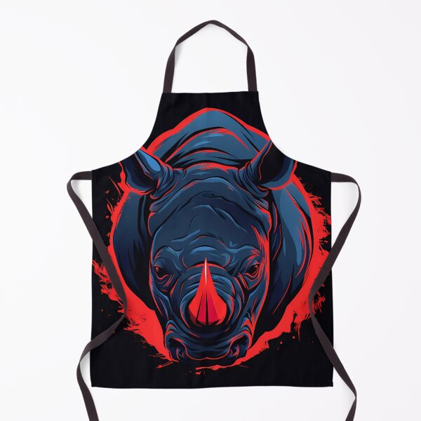 Item preview, “Raging Rhino: Neon Edition” designed and sold by Art-Vortex-fr.