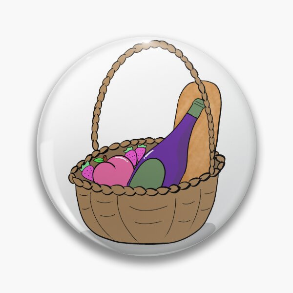Artikelvorschau, Niedlicher Picknickkorb entworfen und verkauft von rainbowcatnip.