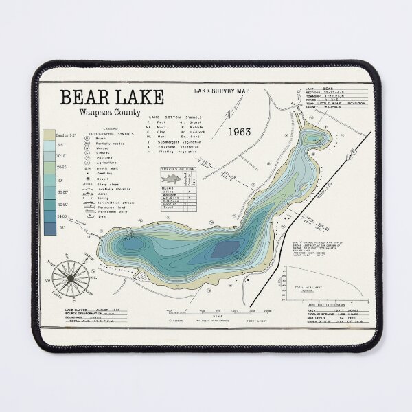 Item preview, Bear Lake WI Waupaca County designed and sold by Jean Plout.