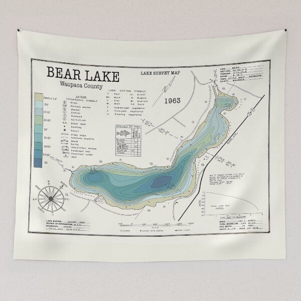 Item preview, Bear Lake WI Waupaca County designed and sold by Jean Plout.