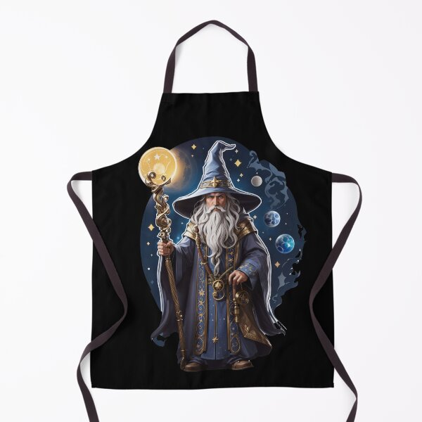 Item preview, Wizard in blue hat and cloak designed and sold by DJALCHEMY.