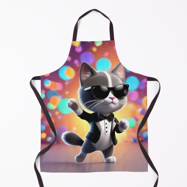 Item preview, Cool cat dancing designed and sold by AiArtworkz.