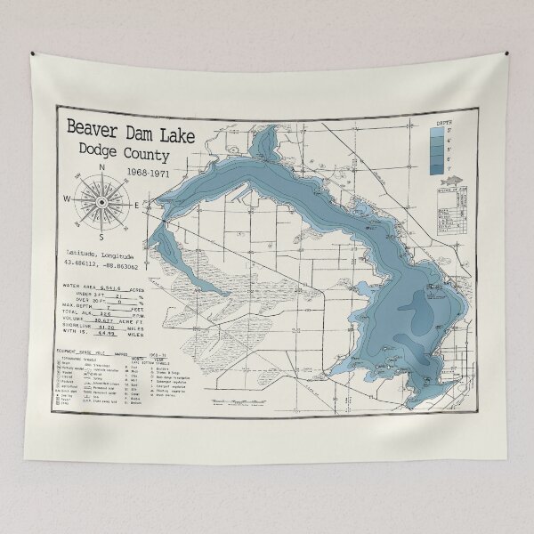 Item preview,  Beaver Dam Lake WI Dodge County designed and sold by Jean Plout.
