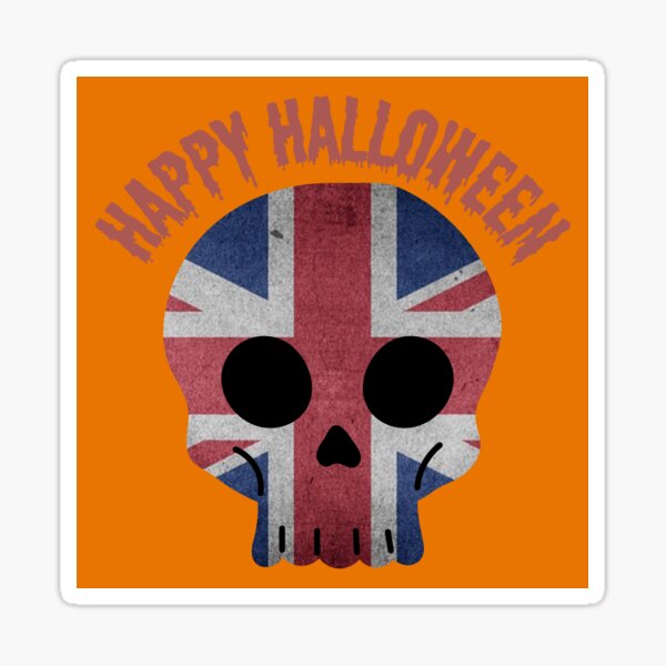 Union Jack Skull Merch & Gifts for Sale