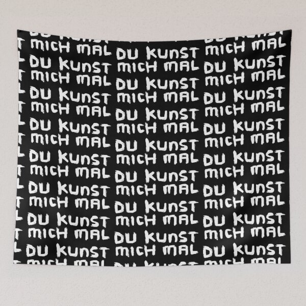 Item preview, German Art Pun: Du Kunst mich mal designed and sold by badlydrawnbabe.