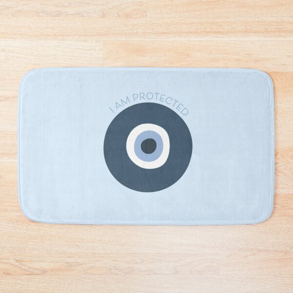 Item preview, evil eye "i am protected" designed and sold by tortelllinnni.