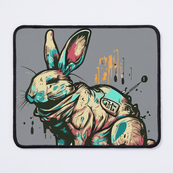 Item preview, Graffiti Style Rabbit designed and sold by The Raven Gift Co.