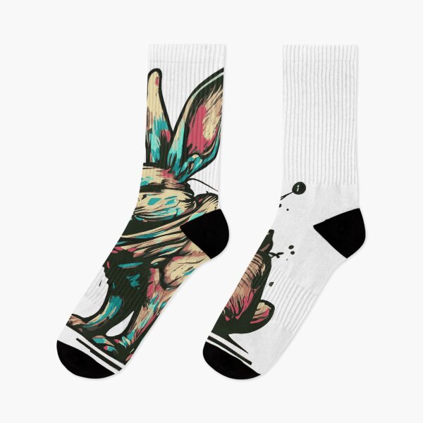 Item preview, Graffiti Style Rabbit designed and sold by The Raven Gift Co.