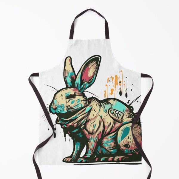 Item preview, Graffiti Style Rabbit designed and sold by The Raven Gift Co.