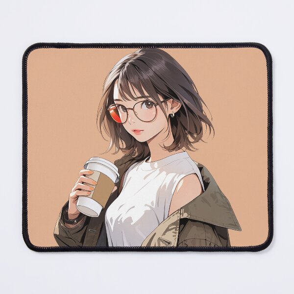 Item preview, The Girl Coffee Lover designed and sold by Ordinary Life Works.