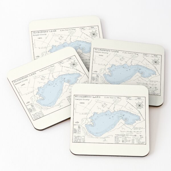 Item preview, Blueberry Lake WI Sawyer County designed and sold by Jean Plout.