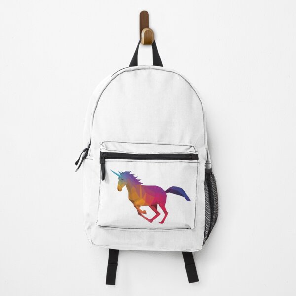Item preview, Rainbow Low Poly Unicorn designed and sold by shaldesign.