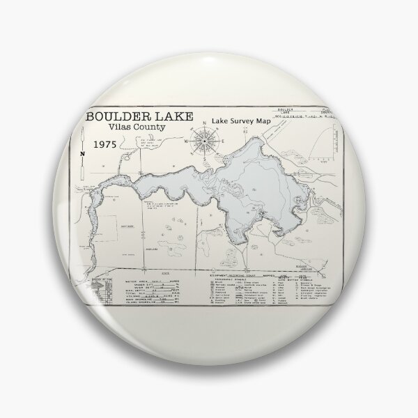 Item preview, Boulder Lake WI Vilas County designed and sold by Jean Plout.