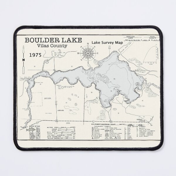 Item preview, Boulder Lake WI Vilas County designed and sold by Jean Plout.