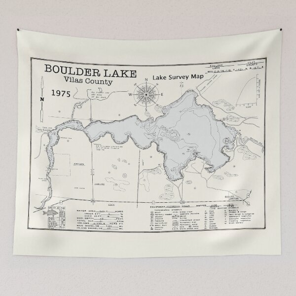 Item preview, Boulder Lake WI Vilas County designed and sold by Jean Plout.