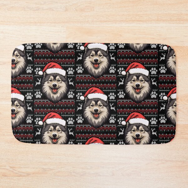 Item preview, Finnish Lapphund Ugly Sweater Christmas designed and sold by rafaeltto.